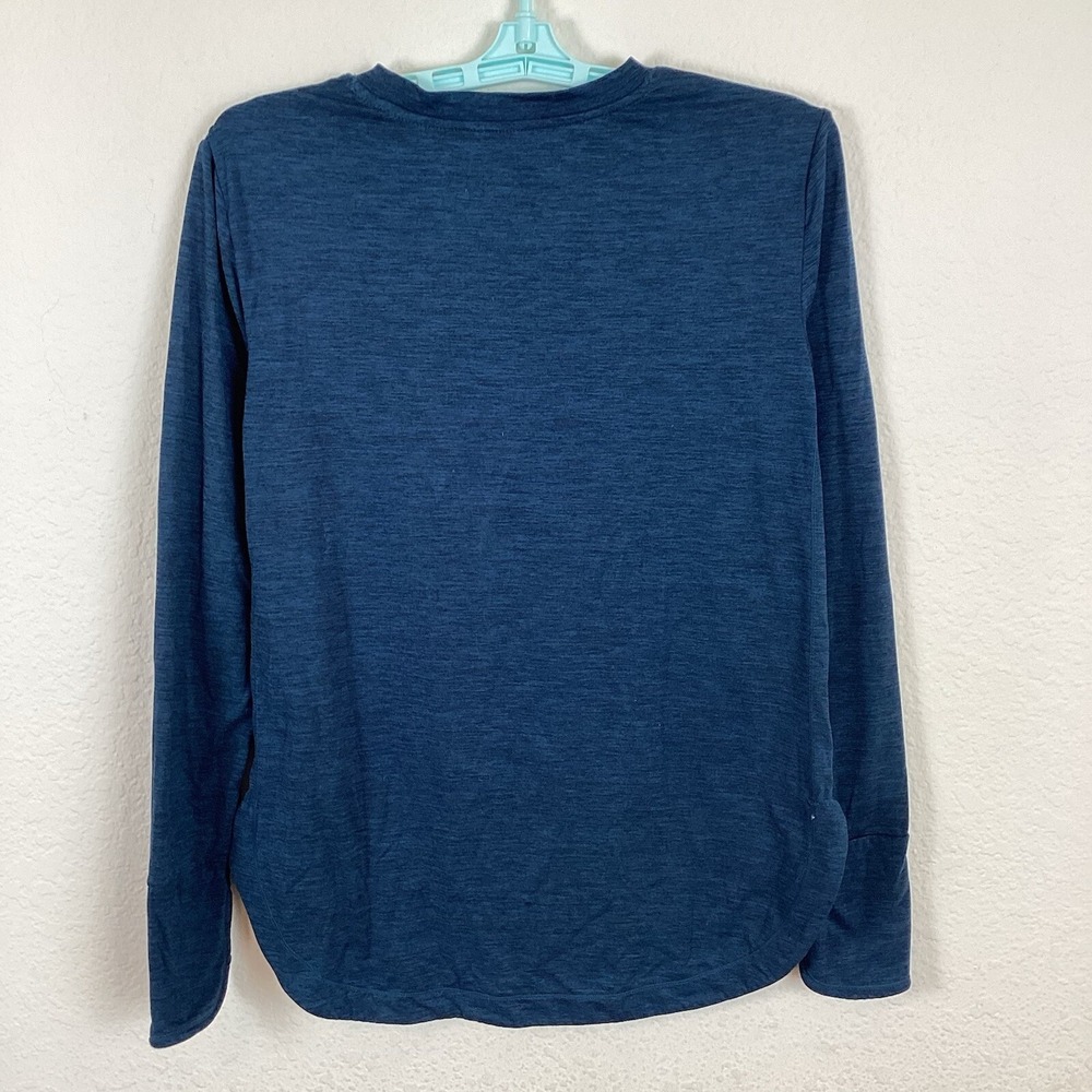 Members Mark Womens Shirt Sz S Long Sleeve Pullover Top Athletic Crew Neck - Picture 6 of 7